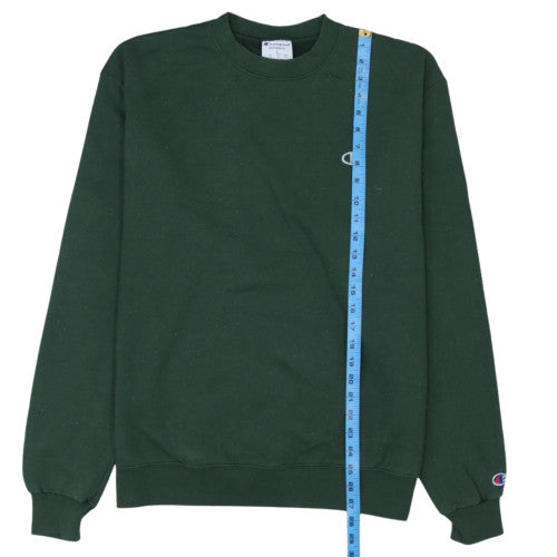 Champion Men's Green Pullover Crew Neck Sweatshirt Size L