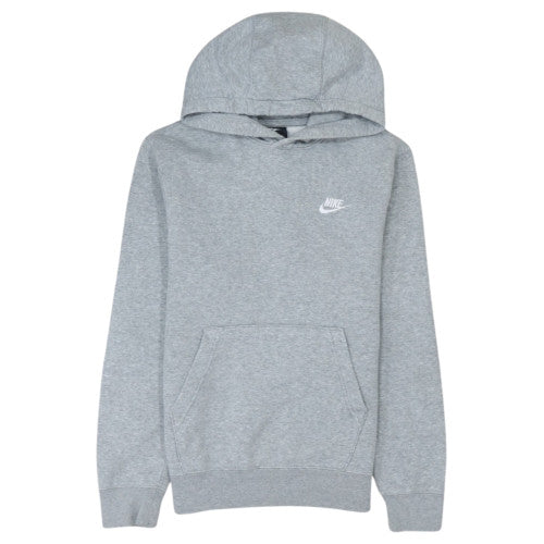 Nike Womens Grey XS Pullover Hoodie Cotton Blend Sweatshirt