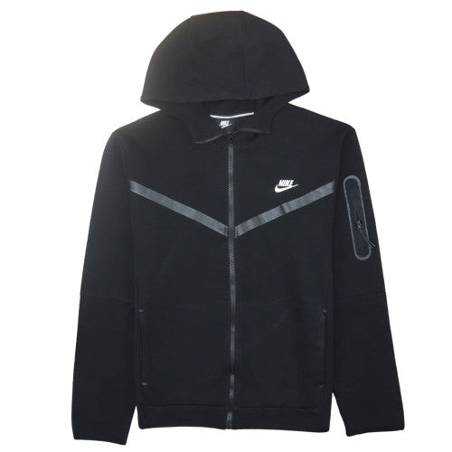 Nike Men's Black XL Full Zip Hoodie Sweatshirt with Logo