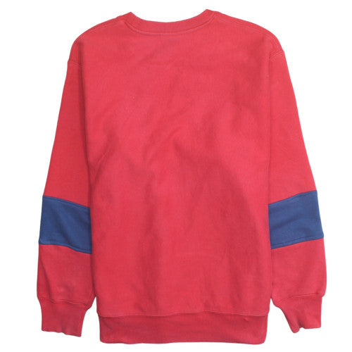 Champion Mens Red Reverse Weave Sweatshirt L Classic Fit