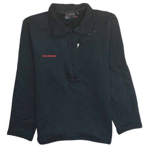 Mammut Men's Black 2XL Fleece Pullover Outdoor Sweatshirt