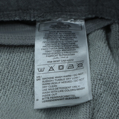 Adidas Men's Grey 2XL Jogger Sweatpants with Side Stripes