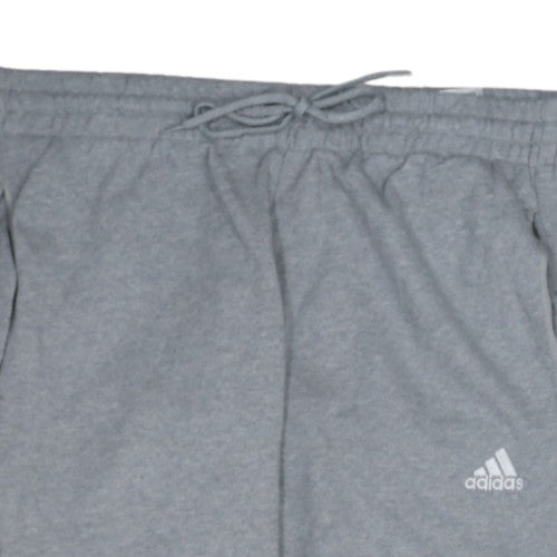 Adidas Men's Grey 2XL Jogger Sweatpants with Side Stripes