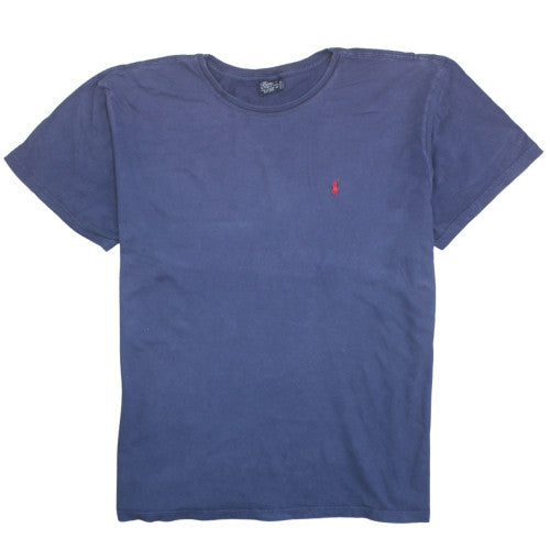 Polo Ralph Lauren Men's Navy Blue Cotton Crew Neck T-Shirt XL