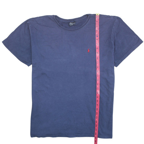 Polo Ralph Lauren Men's Navy Blue Cotton Crew Neck T-Shirt XL