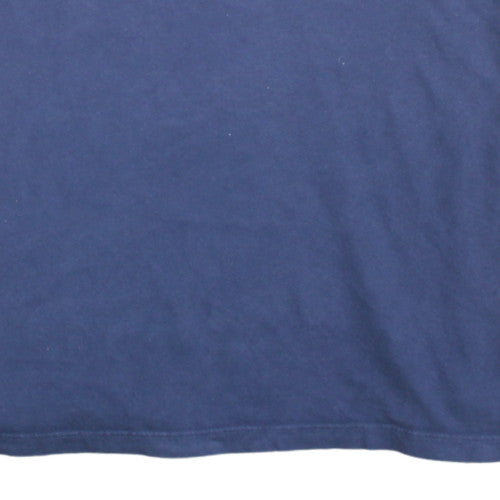 Polo Ralph Lauren Men's Navy Blue Cotton Crew Neck T-Shirt XL