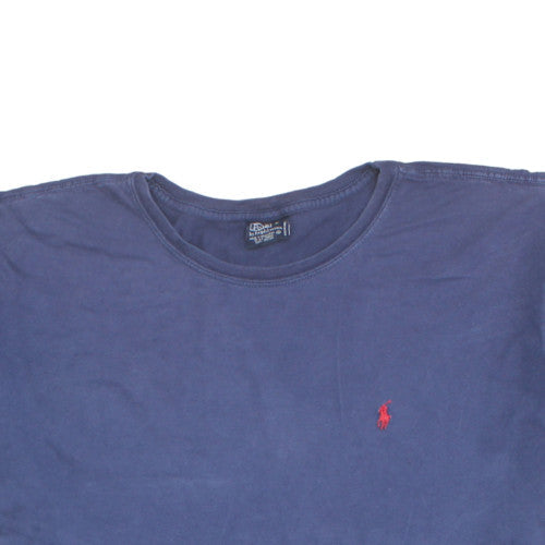 Polo Ralph Lauren Men's Navy Blue Cotton Crew Neck T-Shirt XL