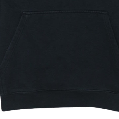 Adidas Men's Black Pullover Hoodie L Regular Fit Fleece Sweatshirt