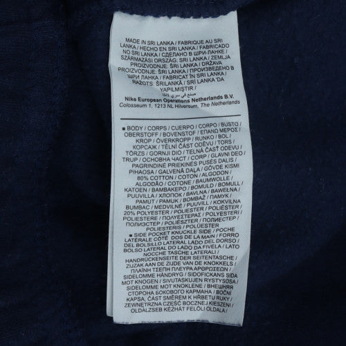 Nike Men's Blue Fleece Sweatpants M Regular Fit Activewear