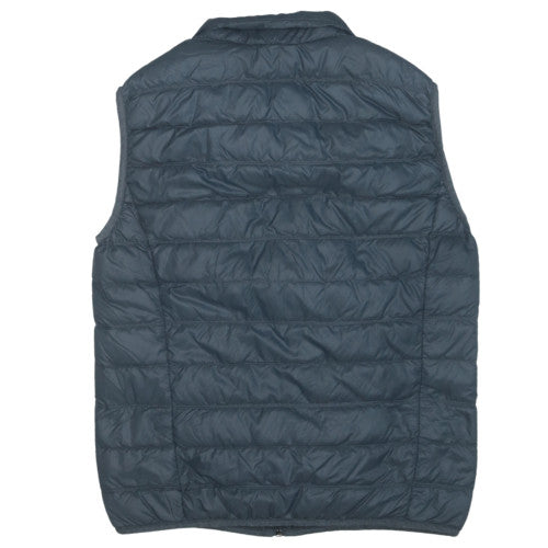Emporio Armani EA7 Men's Grey S Quilted Down Puffer Waistcoat