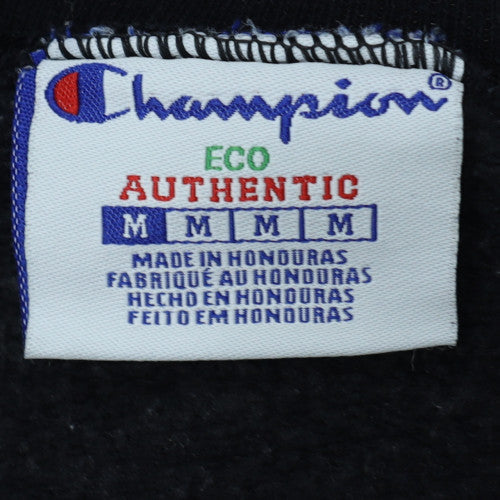Champion Mens Black M Crew Neck Pullover Sweatshirt