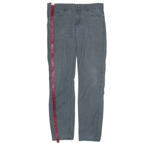 Hugo Boss Men's Grey 34 Chino Stretch Cotton Shorts