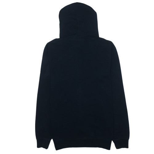 Rip Curl Men's Black Pullover Hoodie M Fleece Surf Logo Sweatshirt