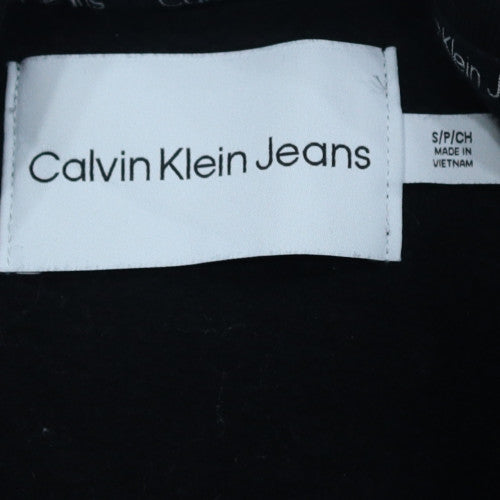 Calvin Klein Jeans Men's Black S Pullover Sweatshirt Classic Crew Neck