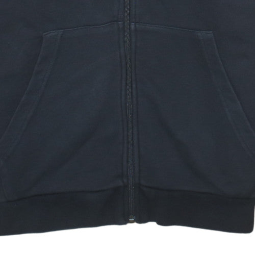 Adidas Men's Black Full Zip Hoodie Size L Sports Fleece