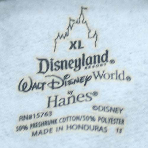 Disneyland Resort Women’s Grey Mickey Mouse Pullover Hoodie XL