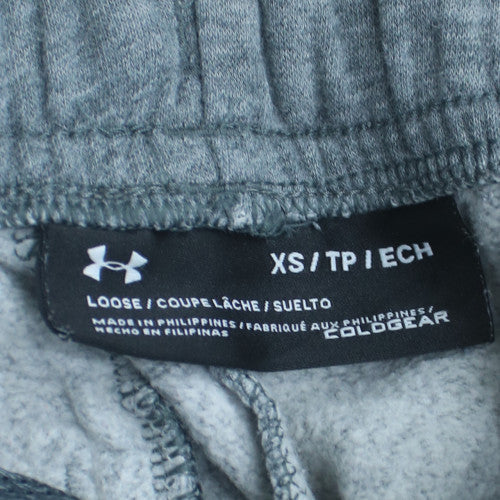 Under Armour Men Grey XS Jogger Fleece Activewear Trousers