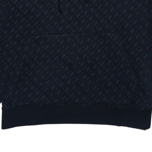 Nike Men's Black Pullover Hoodie L Sports Logo Standard Fit