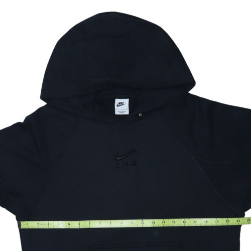 Nike Men's Black Pullover Hoodie Small Fleece Cotton Blend