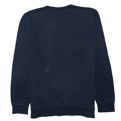 adidas Men's Blue XL Crew Neck Pullover Sweatshirt