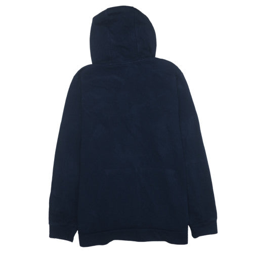 Nike Men’s Black Full Zip Hoodie L Sports Dri-FIT Sweatshirt