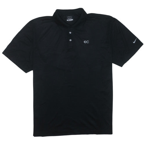 Nike Golf Men's Black Dri-Fit Polo Shirt 2XL Moisture Wicking