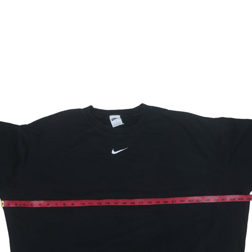 Nike Men's Black 2XL Crew Neck Pullover Sweatshirt