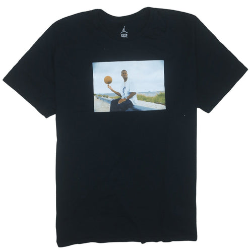 Jordan Men's Black 3XL Basketball Graphic T-Shirt