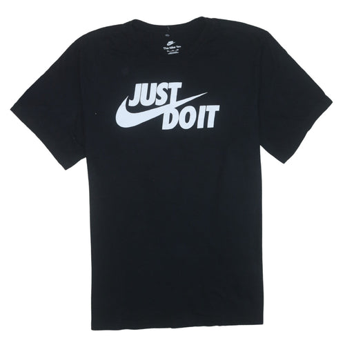 Nike Men's Black 2XL Just Do It Graphic Sports T-Shirt