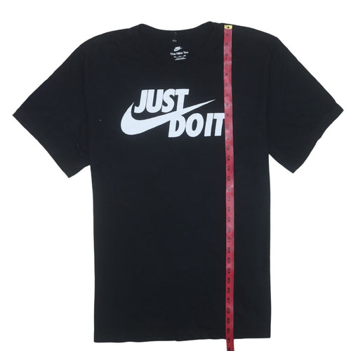 Nike Men's Black 2XL Just Do It Graphic Sports T-Shirt