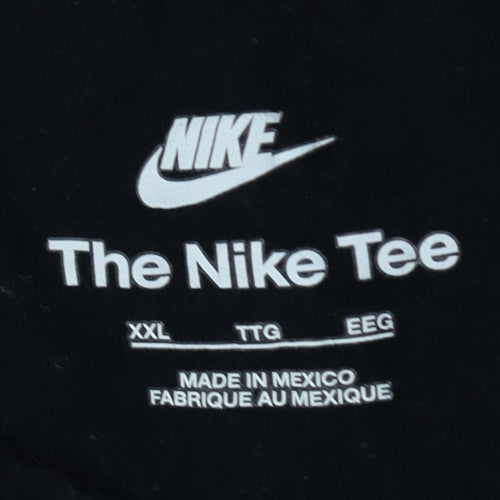 Nike Men's Black 2XL Just Do It Graphic Sports T-Shirt