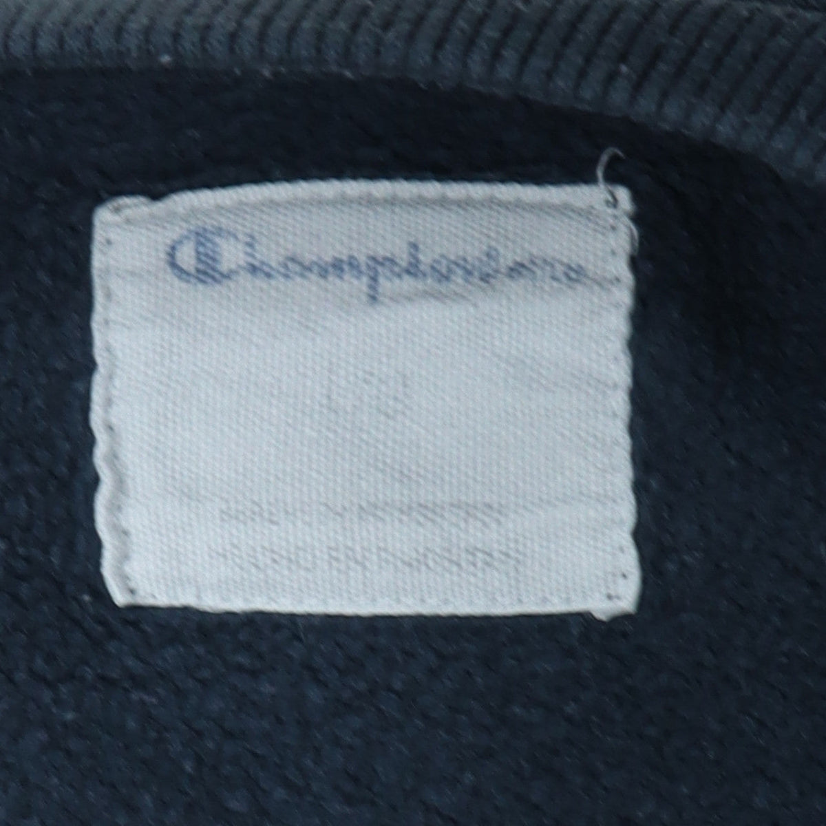 Champion Men’s Blue Crew Neck Logo Sweatshirt Size L