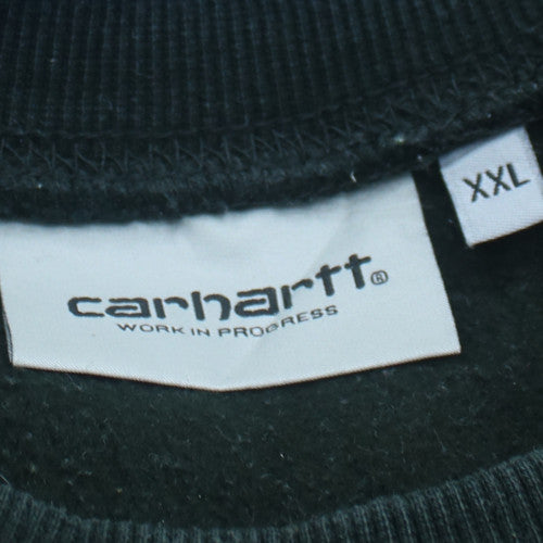 Carhartt WIP Men's Black XXL Crew Neck Pullover Sweatshirt