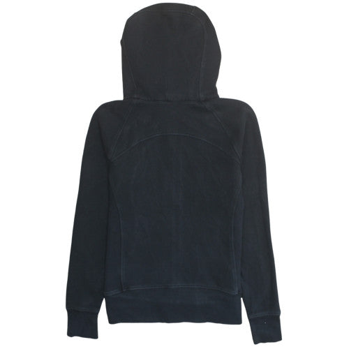 Lululemon Unisex Black Full Zip Hoodie Fleece Size M