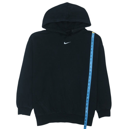 Nike Men’s Black Pullover Hoodie L Fleece Sportswear Sweatshirt