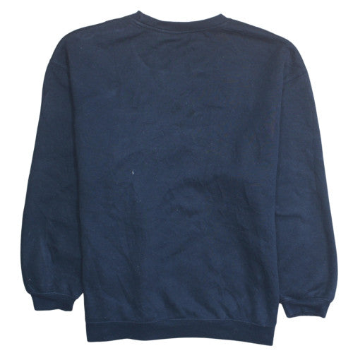 NFL Team Apparel Mens Blue Chicago Bears Pullover Sweatshirt L