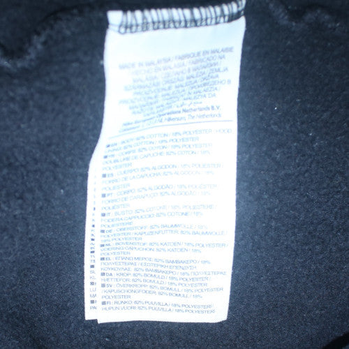 Nike Men's Black Full Zip Hoodie L Fleece Sportswear