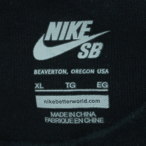 Nike SB Men's Black XL Pullover Sweatshirt Crew Neck Cotton