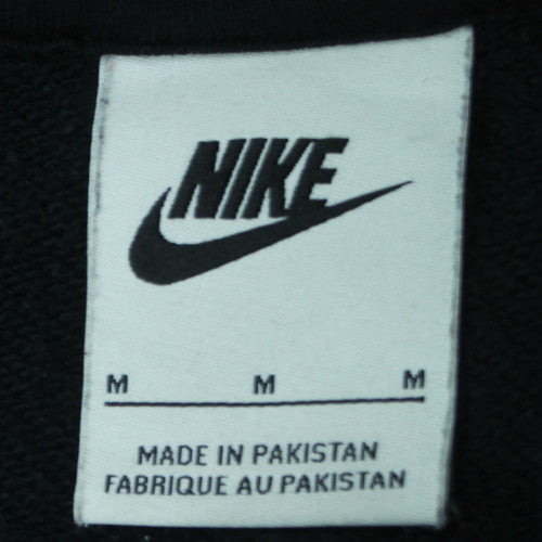 Nike Men’s Black Full Zip Hoodie M Regular Fit Fleece Sportswear
