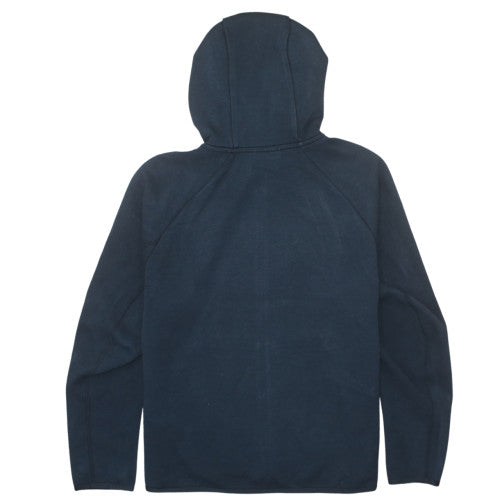 Nike Men's Blue Full Zip Fleece Hoodie Size M