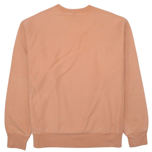 Champion Men's Brown Reverse Weave Crew Neck Sweatshirt Size L