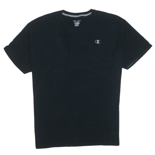 Champion Men’s Black XL Crew Neck Short Sleeve Sports T-Shirt