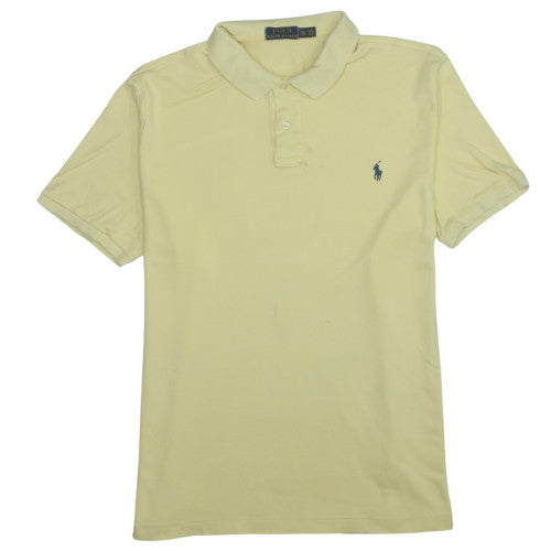 Ralph Lauren Men's Beige 2XL Cotton Polo Shirt Classic Fit