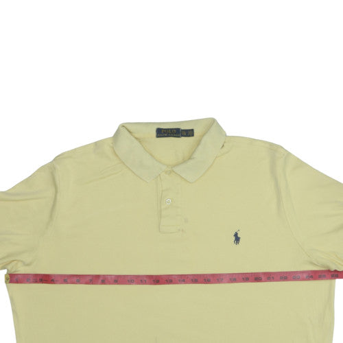 Ralph Lauren Men's Beige 2XL Cotton Polo Shirt Classic Fit