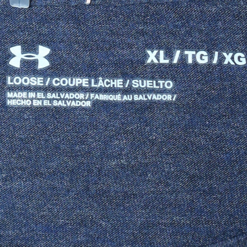 Under Armour Men's Navy War Eagle Graphic Loose Fit T-Shirt XL