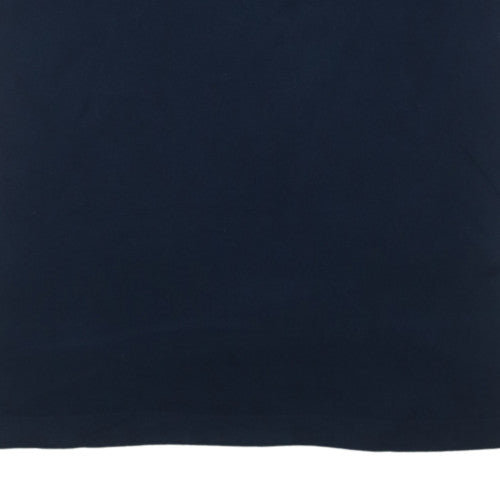 Levi's Men's Navy Blue XL Polo Shirt Cotton Blend Short Sleeve