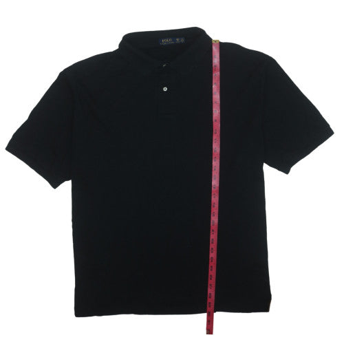 Polo Ralph Lauren Men's Black 2XB Classic Fit Cotton Polo Shirt