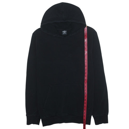 Umbro Mens Black 3XL Pullover Hoodie Sweatshirt Sportswear
