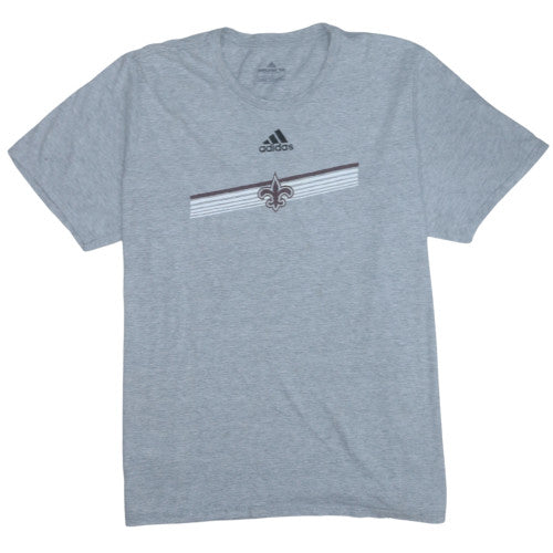 Adidas Men's Grey 2XL Amplifier Sports Graphic Crew Neck T-Shirt