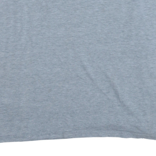 Adidas Men's Grey 2XL Amplifier Sports Graphic Crew Neck T-Shirt